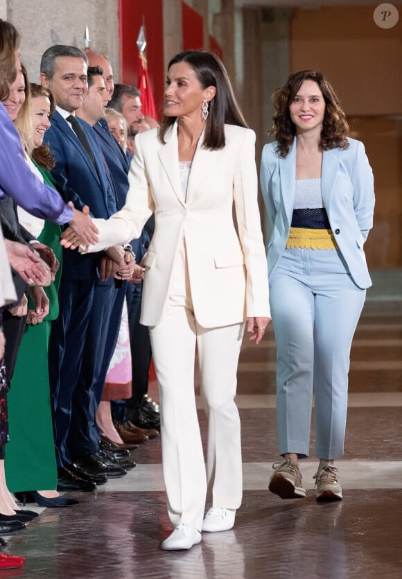 Letizia à l'événement "El Barco de Vapor", Madrid, 7 mai 2024