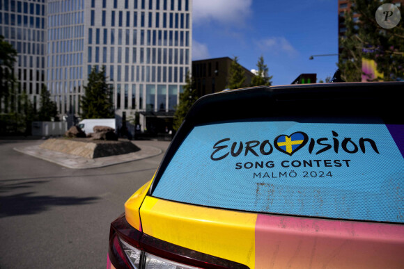 Illustration du concours de l'Eurovision en Suède à Malmo. Photo by ANP/SANDER KONING/ABACAPRESS.COM