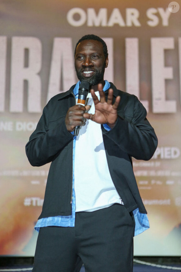 Exclusif - Omar Sy - Avant-première du film "Tirailleurs" au Kinepolis de Lomme le 5 décembre 2022. © Stéphane Vansteenkiste/Bestimage 