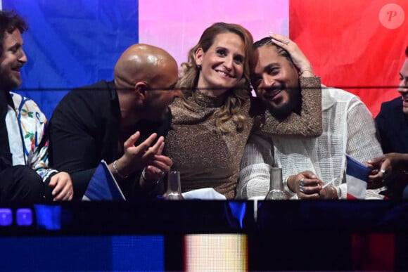 Elle n'a eu aucun mot pour la prestation de Slimane, représentant de la France
Nemo, candidat représentant la Suisse, remporte le 68ème concours Eurovision de la chanson à Malmö (Suède), avec la chanson "The Code" (591 points), le 10 mai 2024. Le Français Slimane a obtenu la quatrième place avec le titre "Mon Amour" (445 points).