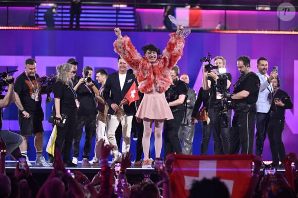 "Ce n'était pas un concours de talent musical" a-t-elle écrit sur X (anciennement Twitter)
Nemo, candidat représentant la Suisse, remporte le 68ème concours Eurovision de la chanson à Malmö (Suède) le 11 mai 2024