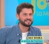 Christophe Beaugrand s'est intéressé à la famille de Max Boublil
Christophe Beaugrand sur le plateau de "Bonjour !"