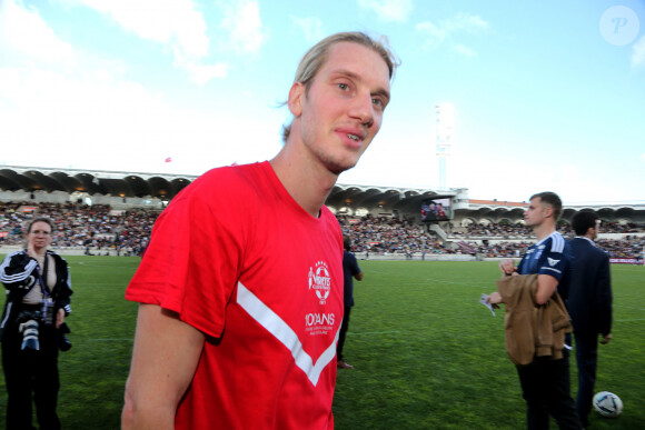 Paul Mirabel - A l’occasion des 100 ans du parc Lescure, Bordeaux accueille au stade Chaban-Delmas un match de gala opposant les gloires des Girondins de Bordeaux au Variétés Club de France le mardi 14 mai 2024. © Patrick Bernard/ Bestimage