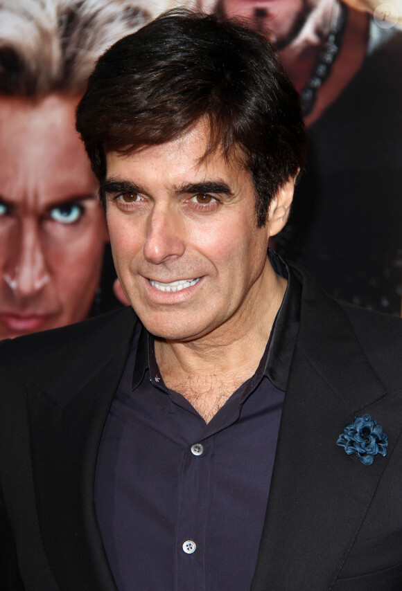 David Copperfield - Premiere du film "The Incredible Burt Wonderstone" au theatre Chinese a Hollywood, le 11 mars 2013. 