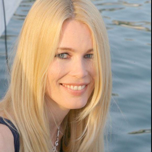 Claudia Schiffer au Festival de Cannes.