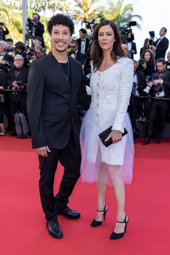 Guest, Anna Mouglalis - Montée des marches du film " Megalopolis " pour la cérémonie d'ouverture du 77ème Festival International du Film de Cannes, au Palais des Festivals à Cannes. Le 16 mai 2024 © Olivier Borde / Bestimage 