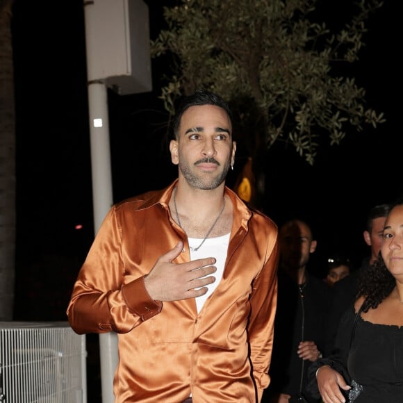 Adil Rami au Festival de Cannes, France.