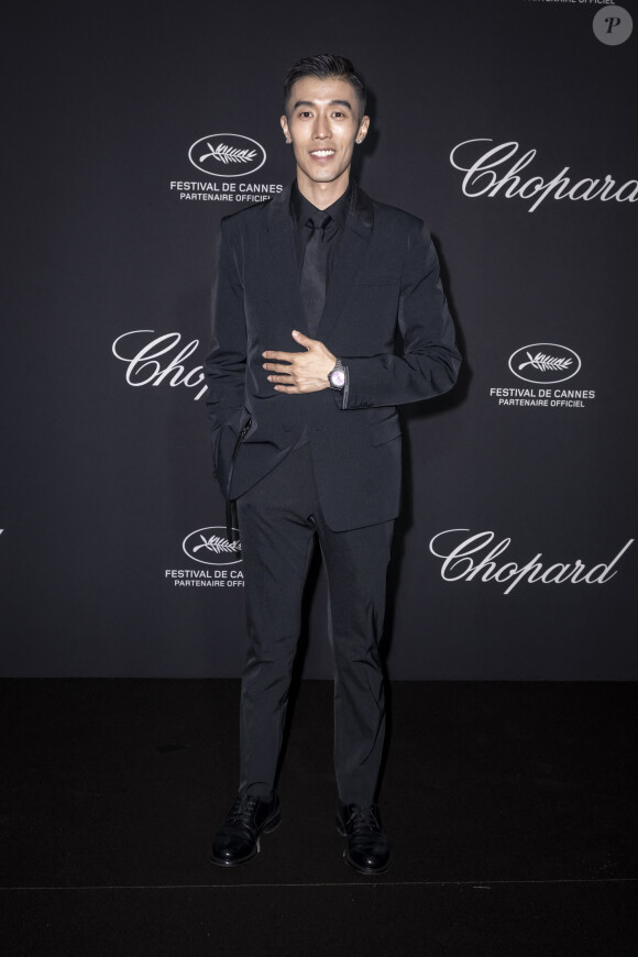 Zhou You - Photocall du dîner "Trophée Chopard" au Carlton Beach lors du 77ème Festival International du Film de Cannes. Le 17 mai 2024 © Olivier Borde / Bestimage