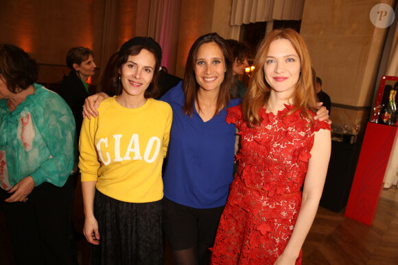 Armelle Deutsch, Julie de Bona et Odile Vuillemin assistent à la 25e cérémonie de remise des Trophées du film français au Palais Brongniart à Paris, le 6 février 2018. Jérôme Domine/ABACAPRESS.COM