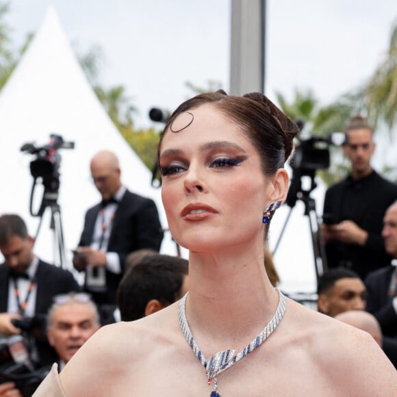 Coco Rocha - Montée des marches du film " The Apprentice " lors du 77ème Festival International du Film de Cannes, au Palais des Festivals à Cannes. Le 20 mai 2024 © Olivier Borde / Bestimage 