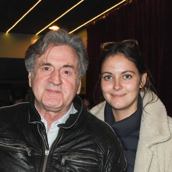 Daniel Auteuil et sa fille Nelly - People au concert de Dave à Bobino à Paris le 18 novembre 2019. © Coadic Guirec/Bestimage