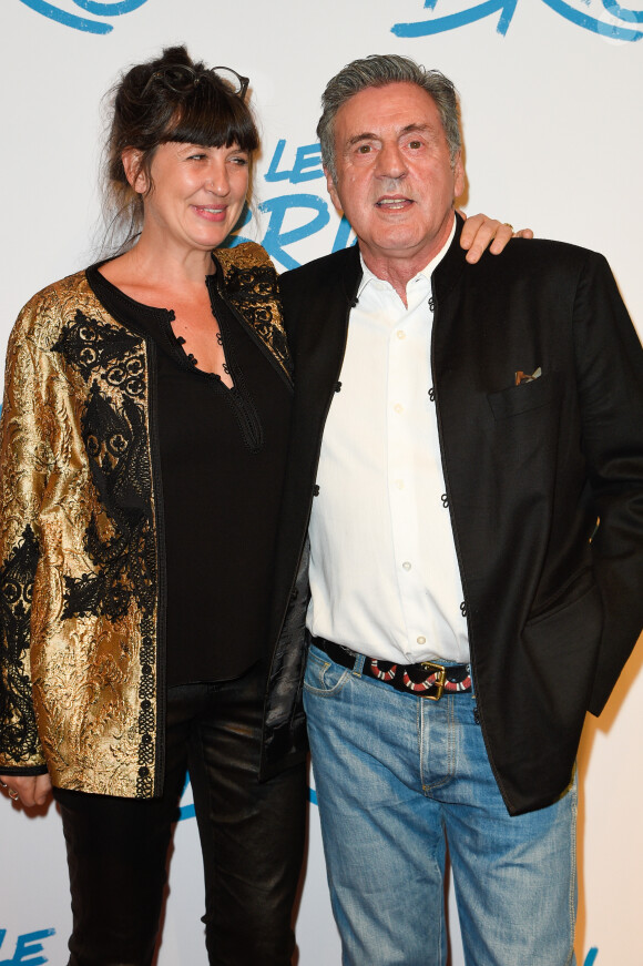 Daniel Auteuil et sa femme Aude Ambroggi - Avant-première du film "Le Brio" au cinéma Gaumont Opéra à Paris, le 21 novembre 2017. © Coadic Guirec/Bestimage