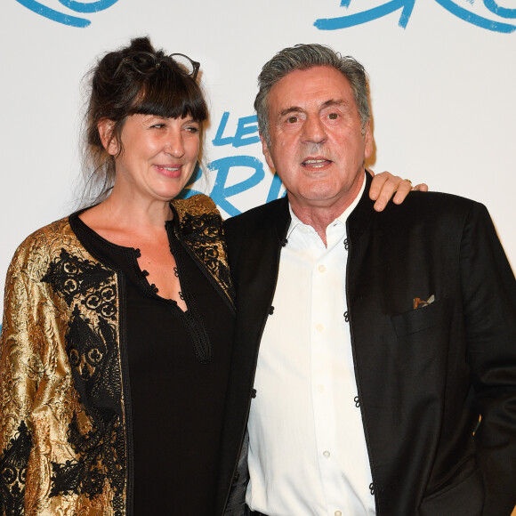 Daniel Auteuil et sa femme Aude Ambroggi - Avant-première du film "Le Brio" au cinéma Gaumont Opéra à Paris, le 21 novembre 2017. © Coadic Guirec/Bestimage