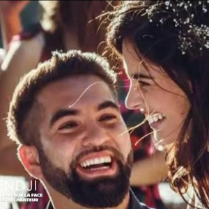 Photo de Kendji et sa compagne Soraya Miranda partagée dans le reportage "Kendji Girac : révélations sur la face cachée du chanteur", diffusé le 20 mai 2024 sur RMC Story.