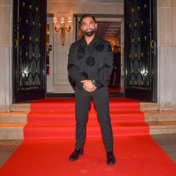 Exclusif - Kendji Girac - Arrivées à la 11ème édition de la soirée Global Gift Gala à l'hôtel Four Seasons George V à Paris le 30 septembre 2023. © Alexandre Fay / Bestimage 