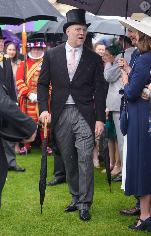 Mike Tindall lors de la "Garden Party du Souverain" au palais de Buckingham à Londres, le 21 mai 2024. 