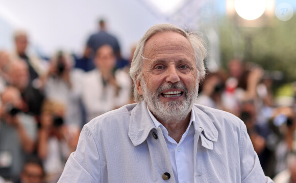 Fabrice Luchini au photocall du film Marcello Mio lors du 77ᵉ Festival International du Film de Cannes, le 22 mai 2024. © Jacovides / Moreau / Bestimage