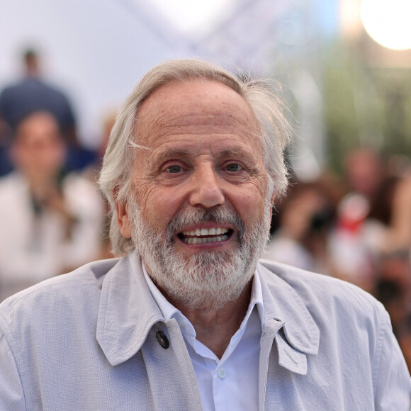 Fabrice Luchini au photocall du film Marcello Mio lors du 77ᵉ Festival International du Film de Cannes, le 22 mai 2024. © Jacovides / Moreau / Bestimage
