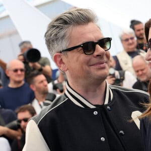 Benjamin Biolay et Chiara Mastroianni au photocall du film Marcello Mio lors du 77ᵉ Festival International du Film de Cannes, le 22 mai 2024. © Jacovides / Moreau / Bestimage