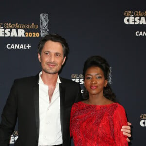 Vincent Cerutti et sa compagne Hapsatou Sy lors du photocall lors de la 45ème cérémonie des César à la salle Pleyel à Paris le 28 février 2020 © Dominique Jacovides / Olivier Borde / Bestimage