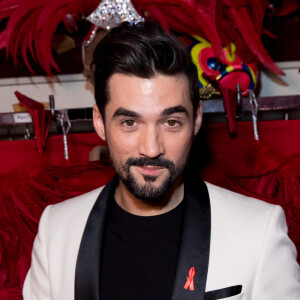 Exclusif - Florent Mothe - Backstage de l'émission "Tous au Moulin Rouge pour le sidaction" au Moulin Rouge à Paris le 20 mars 2017. L'émission sera diffusée sur France 2 le samedi 25 mars à 21h00. © Cyril Moreau - Dominique Jacovides / Bestimage 