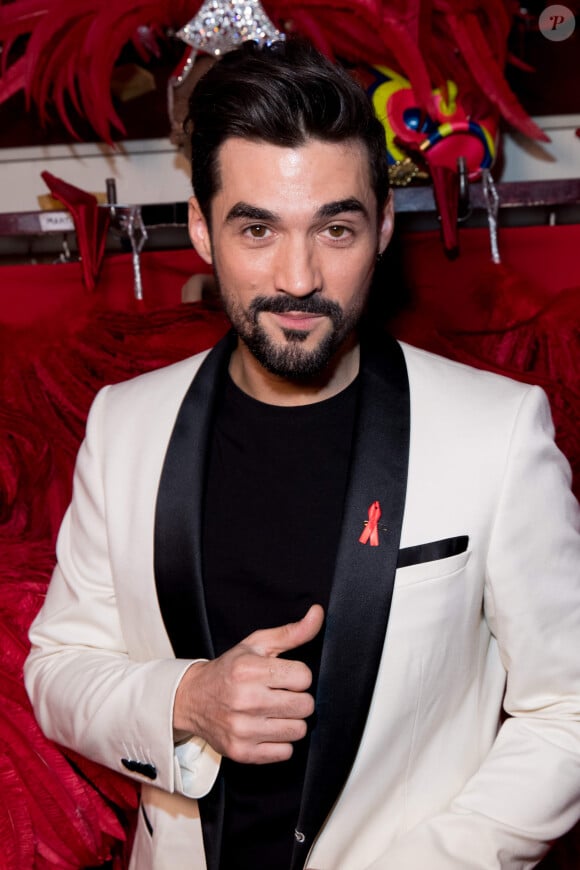 Exclusif - Florent Mothe - Backstage de l'émission "Tous au Moulin Rouge pour le sidaction" au Moulin Rouge à Paris le 20 mars 2017. L'émission sera diffusée sur France 2 le samedi 25 mars à 21h00. © Cyril Moreau - Dominique Jacovides / Bestimage 