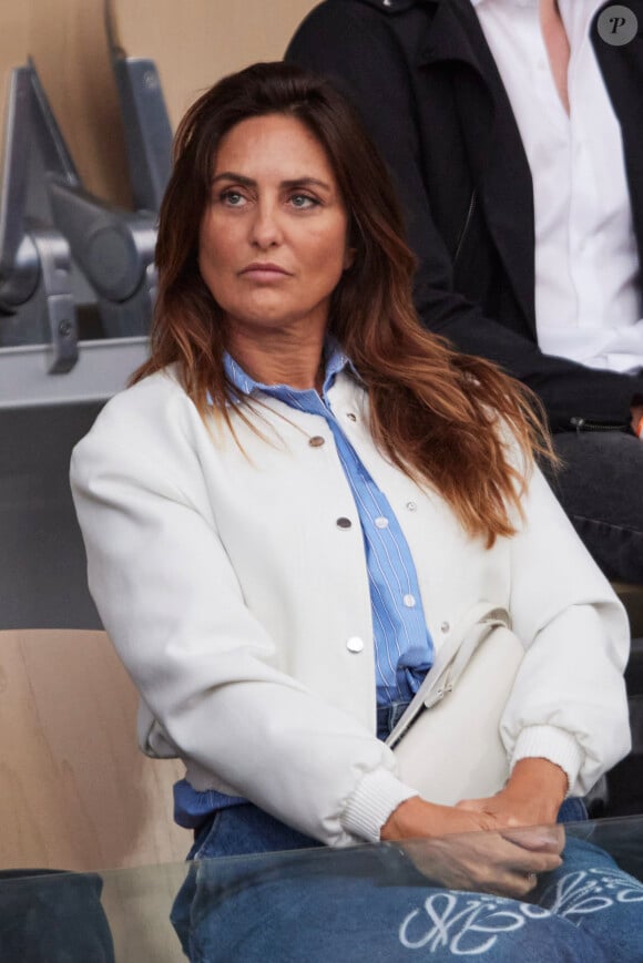 Valérie Messika - Célébrités dans les tribunes des Internationaux de France de tennis de Roland Garros 2024 à Paris le 26 mai 2024. © Moreau-Jacovides/Bestimage 