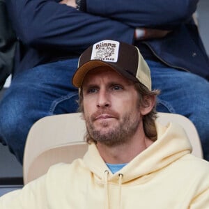 Philippe Lacheau - Célébrités dans les tribunes des Internationaux de France de tennis de Roland Garros 2024 à Paris le 26 mai 2024. © Moreau-Jacovides/Bestimage 