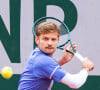 David Goffin était opposé au joueur français Giovanni Mpetshi Perricard à Roland-Garros

David Goffin (BEL) - Internationaux de France de tennis de Roland Garros 2024 à Paris le 28 mai 2024.