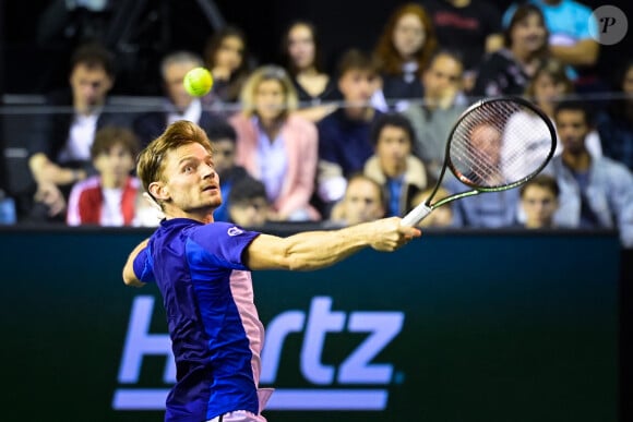 David Goffin ( BEL ) - - Tournoi de tennis Rolex Paris Masters à Paris le 29 octobre 2022.