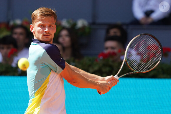 David Goffin, Belgium - Open de Tennis de Madrid. Le 5 mai 2022 © Alterphotos / Panoramic / Bestimage