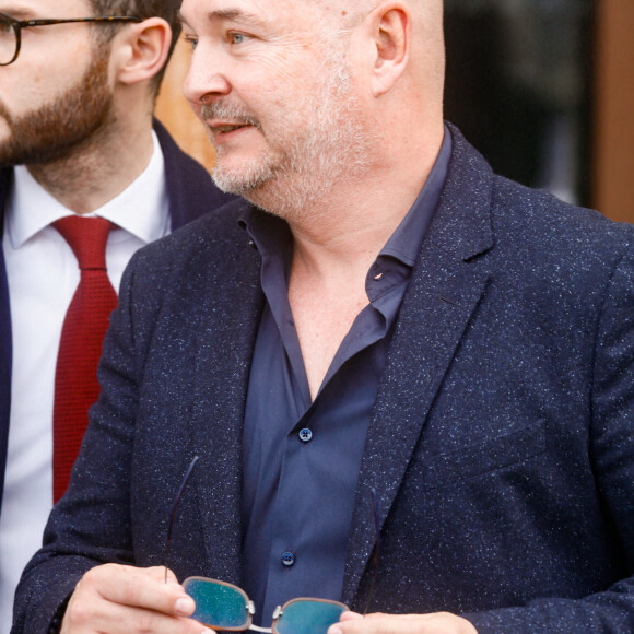 Suspendu de l'antenne après une enquête pour viol, Sébastien Cauet réclame en justice son retour sur NRJ au tribunal de commerce de Paris, France, le 18 mars 2024. © Christiophe Clovis/Bestimage