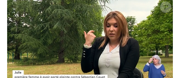 "J'ai 26 ans et j'ai été incapable jusqu'à présent d'aimer dans la vie", a-t-elle ajouté.
Julie, une victime présumée de Cauet témoigne sur France 3 Bourgogne.