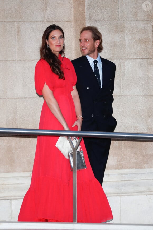 Andrea Casiraghi et Tatiana Santodomingo lors du mariage de Philippos de Grèce et du Danemark et de Nina Flohr à Athènes, Grèce, le samedi 23 octobre 2022. Photo par Jesus Briones/GTres/ABACAPRESS.COM