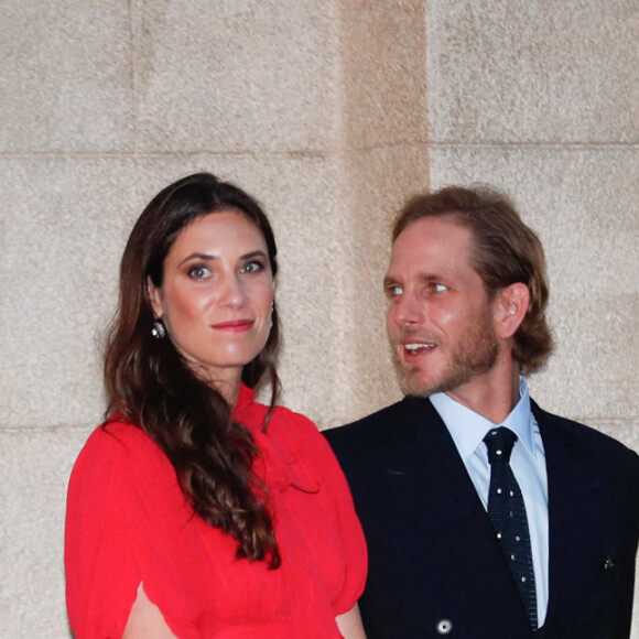 Andrea Casiraghi et Tatiana Santodomingo lors du mariage de Philippos de Grèce et du Danemark et de Nina Flohr à Athènes, Grèce, le samedi 23 octobre 2022. Photo par Jesus Briones/GTres/ABACAPRESS.COM