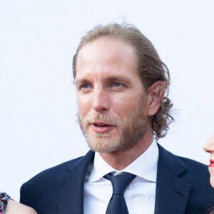 F Andrea Casiraghi et son épouse Tatiana Santo Domingo assistent au concert d'été de la Croix-Rouge le 16 juillet 2021 à Monte-Carlo, Monaco. Photo par David Niviere/ABACAPRESS.COM