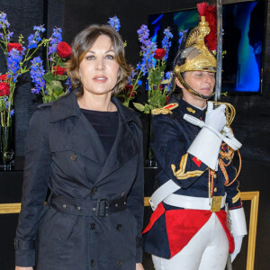 La Garde Républicaine a choisi la comédienne pour ambassadrice afin de refléter leurs valeurs, leurs idéaux et surtout leur amour des équidés.
Exclusif - Mathilde Seigner nouvelle marraine de la garde Républicaine au Pavillon Dauphine, à Paris, France, le 30 mai 2024. © Olivier Borde/Bestimage