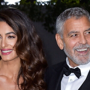 Amal Alamuddin Clooney, George Clooney - Photocall de la 2ème édition du gala annuel du musée de l'Académie à l'Academy Museum of Motion Pictures de Los Angeles, Californie, Etats-Unis, le 15 octobre 2022. 