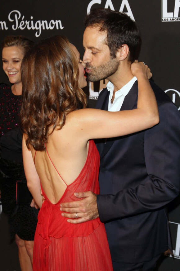 Natalie Portman et son mari Benjamin Millepied - Les célébrités posent lors du photocall de la soirée "L.A. Dance Project" à Los Angeles. 