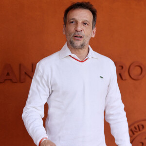 Mathieu Kassovitz au village lors des Internationaux de France de tennis de Roland Garros 2024, à Paris, France, le 3 juin 2024. © Jacovides-Moreau/Bestimage  Celebs at the Village during the 2024 French Open at Roland Garros in Paris, France, on June 3, 2024. 