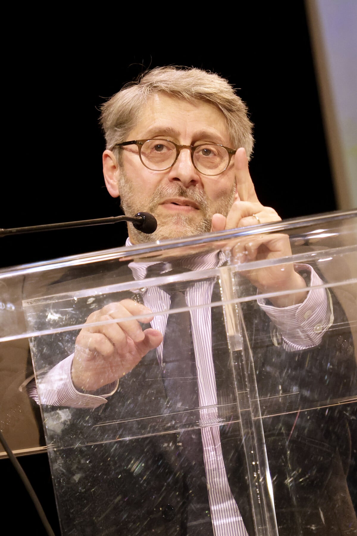 Photo : Le grand rabbin de France, Haïm Korsia - Soirée de mobilisation ...