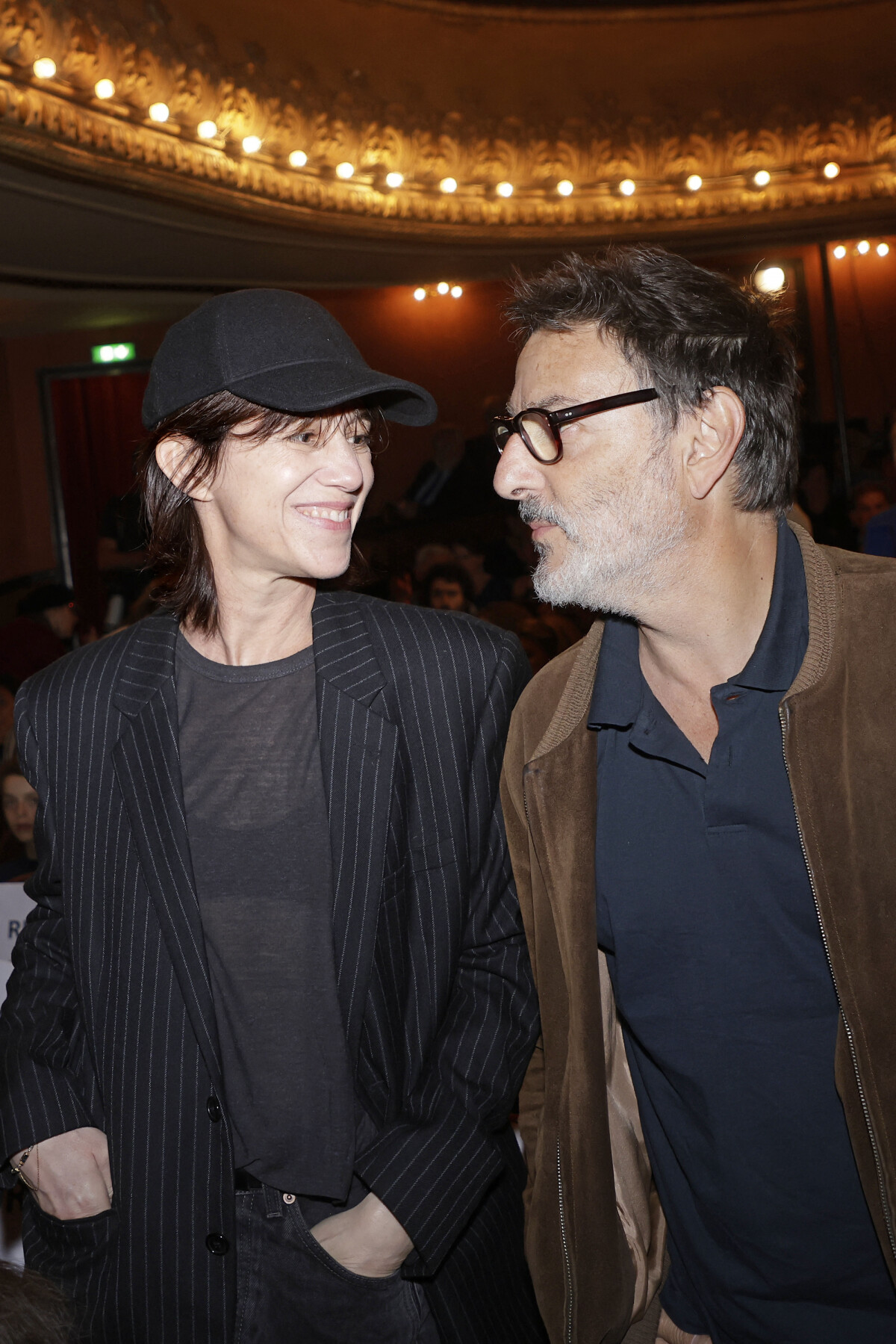 Photo Charlotte Gainsbourg et son compagnon Yvan Attal Soirée de