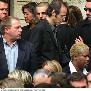 Jean-Jacques Goldman aux obsèques de Carole Fredericks en l'église Notre-Dame de Clignancourt