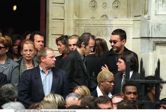 Jean-Jacques Goldman aux obsèques de Carole Fredericks en l'église Notre-Dame de Clignancourt