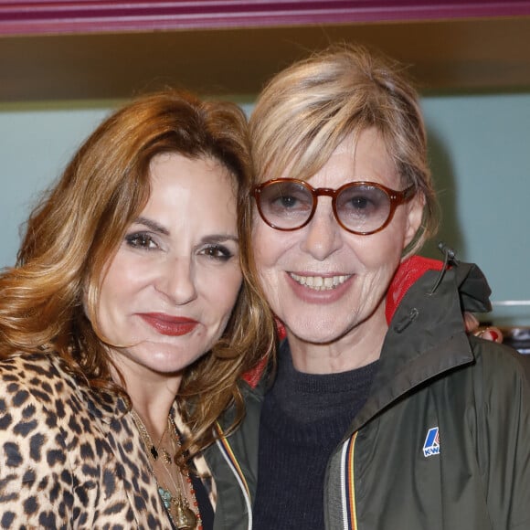 Exclusif - Anne Mondy, Chantal Ladesou - Inauguration de l'Avant Scène de Anne Mondy au Palais des Congrès à Paris le 30 mai 2024.  © Marc Ausset-Lacroix/Bestimage 