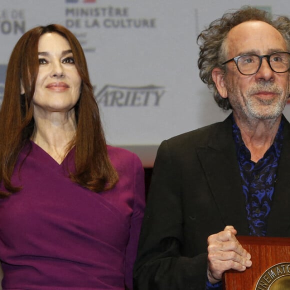 Elle est pour rappel en couple depuis bientot deux ans avec le réalisateur américain.
Irène Jacob, présidente de l'institut Lumière, Monica Bellucci, Imany et Alice Taglioni - Tim Burton a reçu le prix Lumière 2022 lors de la 14ème Edition du festival du cinéma Lumière Film Festival à Lyon. Le 21 octobre 2022 © Pascal Fayolle / Bestimage 