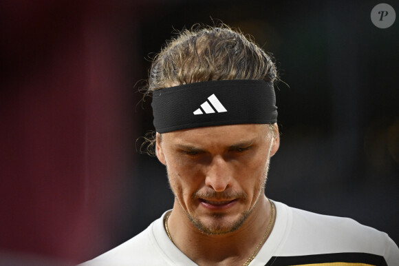 Tennis : Roland Garros 2024 - France - Alexander Zverev - Allemangne - Internationaux de France de tennis de Roland Garros 2024 à Paris le 5 juin 2024.