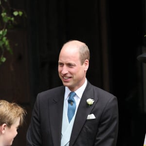 Le prince William était présent et a représenté son père le roi Charles III et sa belle-mère, la reince consort Camilla.
Le prince William au mariage du duc de Westminster et d'Olivia Henson à la cathédrale de Chester. Stephen Lock/i-Images/ABACAPRESS.COM