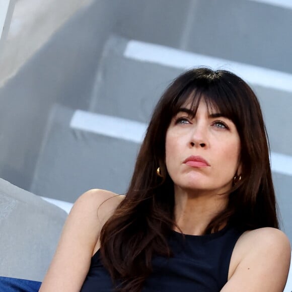 Nolwenn Leroy et Arnaud Clément étaient dans les tribunes de Roland-Garros vendredi 7 juin 2024
Nolwenn Leroy et son compagnon Arnaud Clément - Célébrités dans les tribunes des Internationaux de France de tennis de Roland Garros 2024 à Paris le 7 juin 2024. © Jacovides-Moreau/Bestimage 