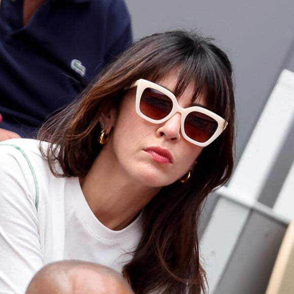 Nolwenn Leroy dans les tribunes des Internationaux de France de tennis de Roland Garros 2024 à Paris, France, le 4 juin 2024. © Jacovides-Moreau/Bestimage 